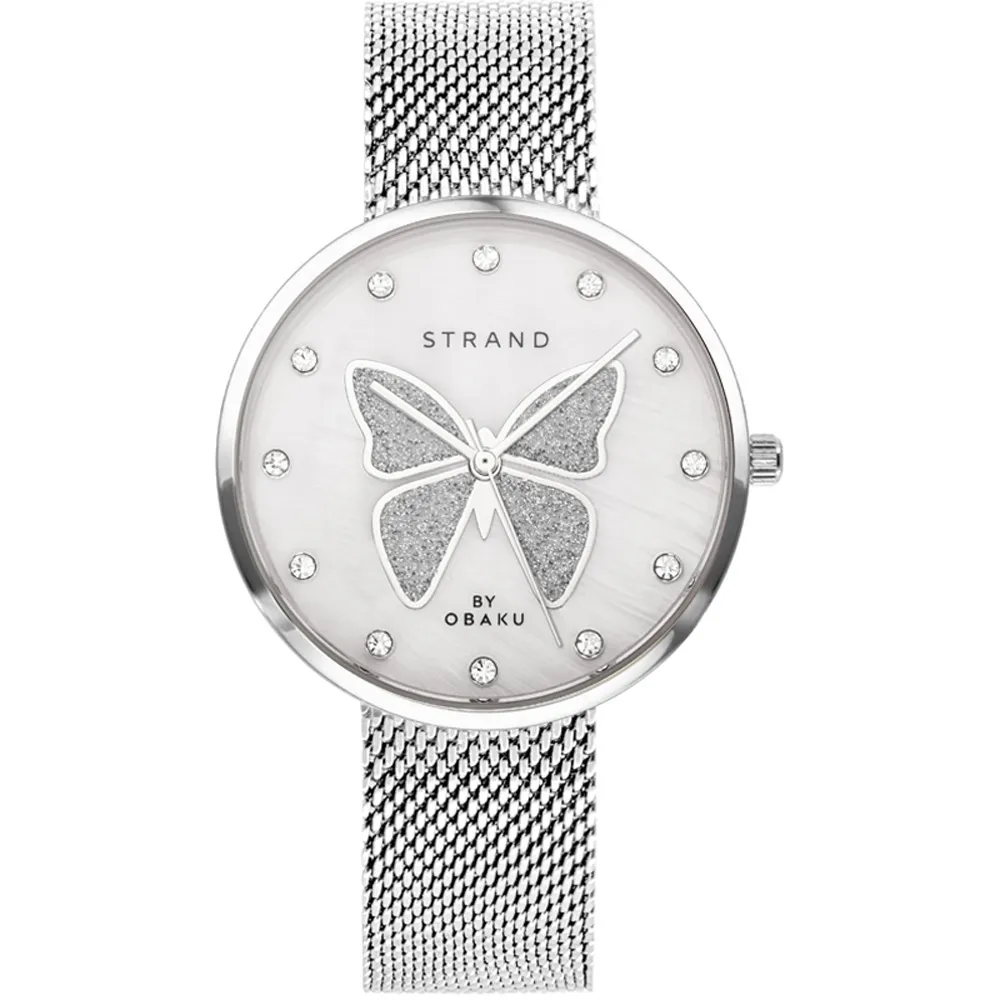 【OBAKU】Strand 海之星 - 蝴蝶 / 白(S700LXCWMC-DB)