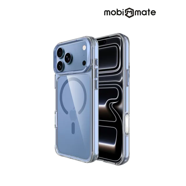 【Ｍobi Ｍate】MobiMate PURE Zenith  iPhone 18 / 17 Pro / Pro Max系列 系列磁吸防摔保護殼