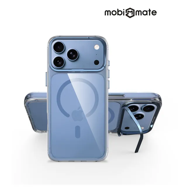 【Ｍobi Ｍate】MobiMate PURE Zenith  iPhone 18 / 17 Pro / Pro Max系列 系列磁吸防摔保護殼