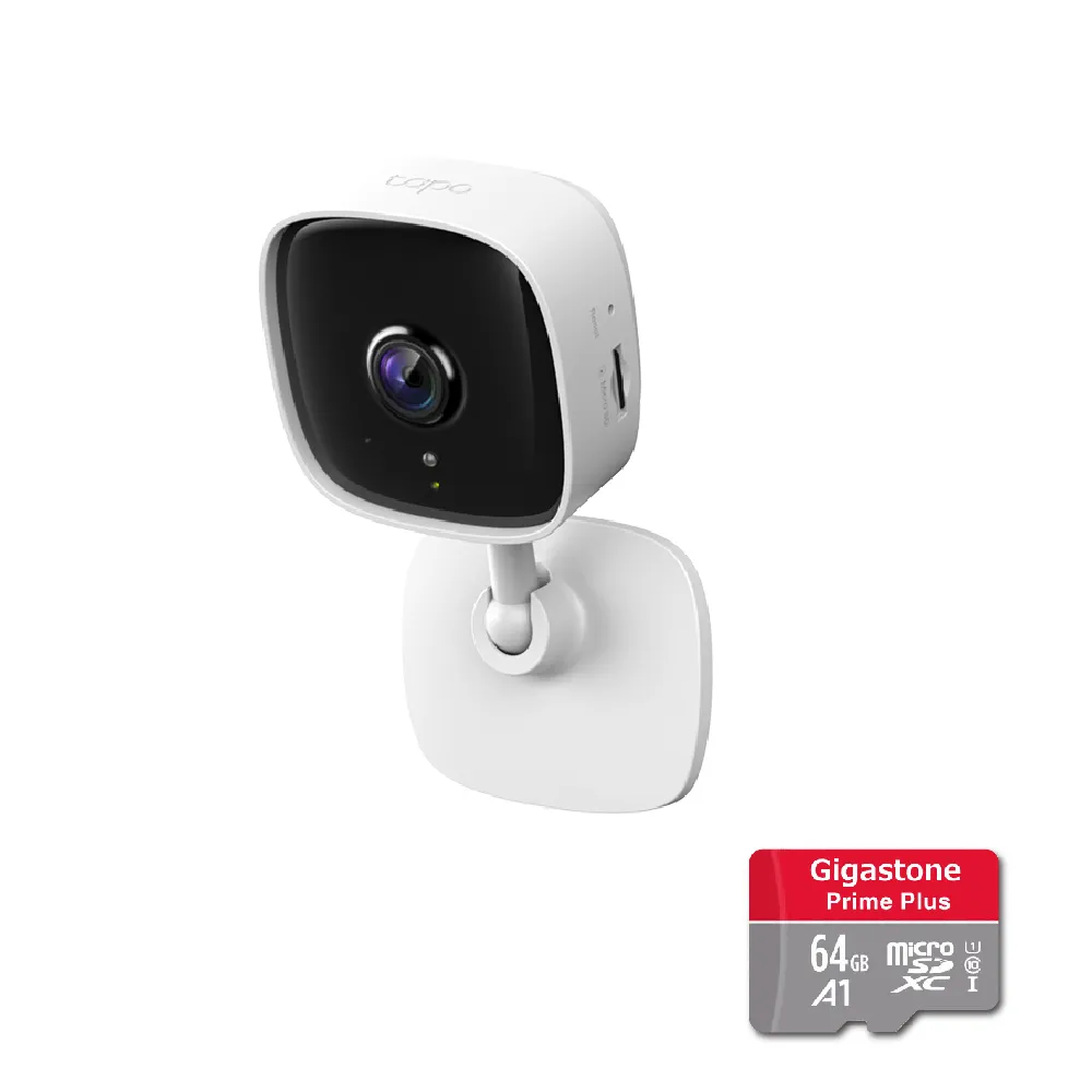 (64G記憶卡組)【TP-Link】Tapo C110 300萬畫素 高解析度 家庭防護 WiFi 無線網路攝影機 監視器 IP CAM