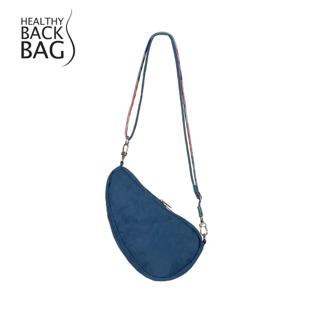 【HEALTHY BACK BAG】官方直營-基本款 TEXTURED NYLON BAGLETT 斜背包-裏海流彩 男側背包 女側背包 小包