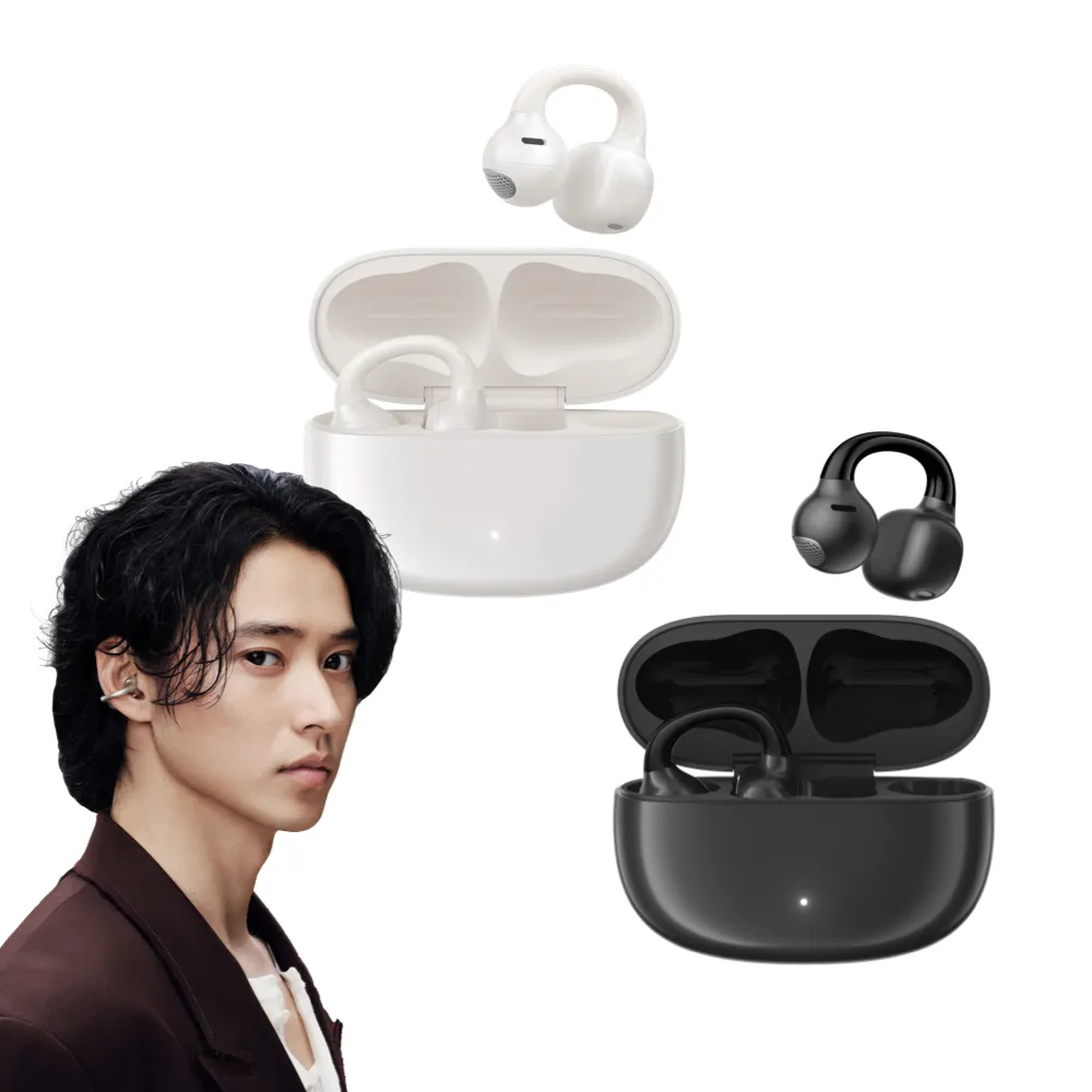 【EDIFIER】Comfo Q 開放式耳夾藍牙耳機（IP56 防塵防水｜專屬APP｜雙設備連接｜運動耳機)