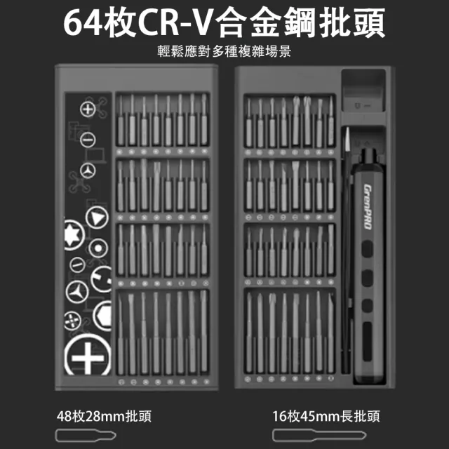【銘利萊】電動螺絲刀 螺絲批套組 迷你電動起子 充電式起子機 精密起子組 維修工具組 工具組 起子套裝