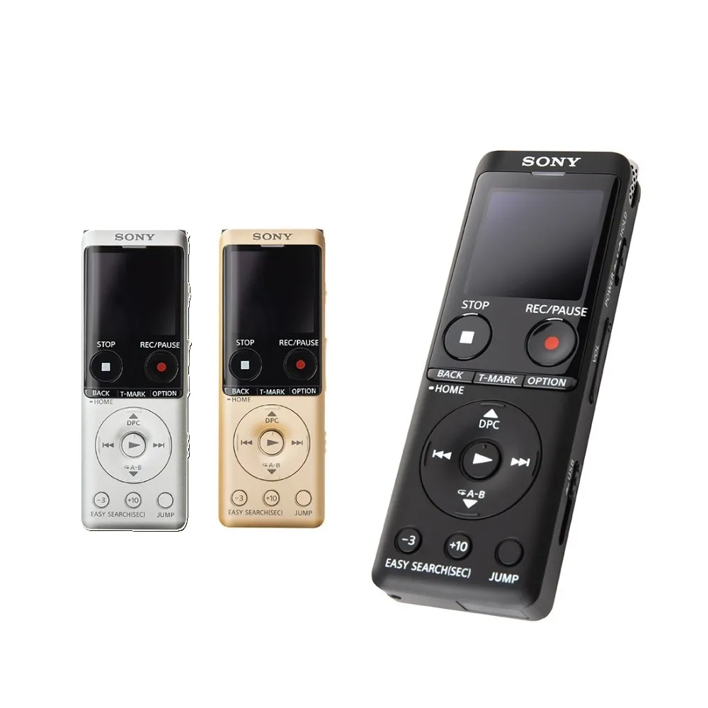 【SONY 索尼】ICD-UX570F 專業錄音筆 (快充 全新麥克風 大螢幕 超靈敏S-MIC收音)
