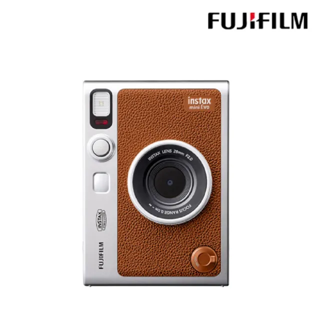 【FUJIFILM 富士】Instax Mini EVO 混合式數位拍立得相機 原廠公司貨(送9H鋼化螢幕保護貼)