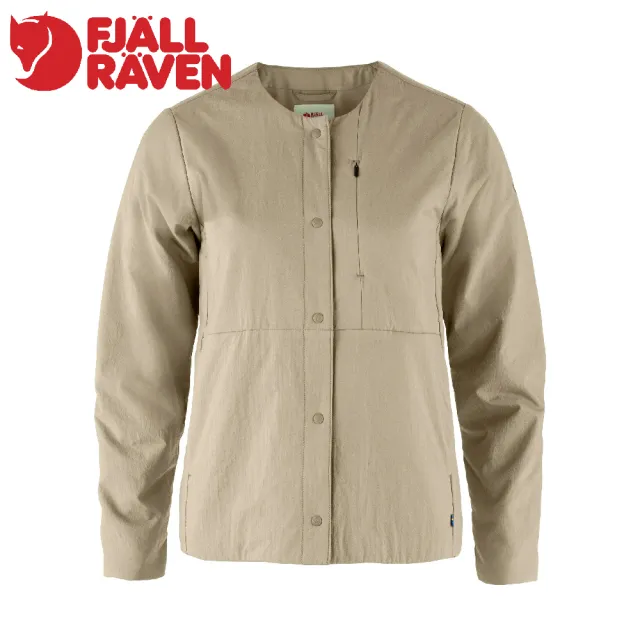 【Fjallraven】女 HC Insulated 夾克《化石》F14500179/保暖外套/薄外套/休閒外套