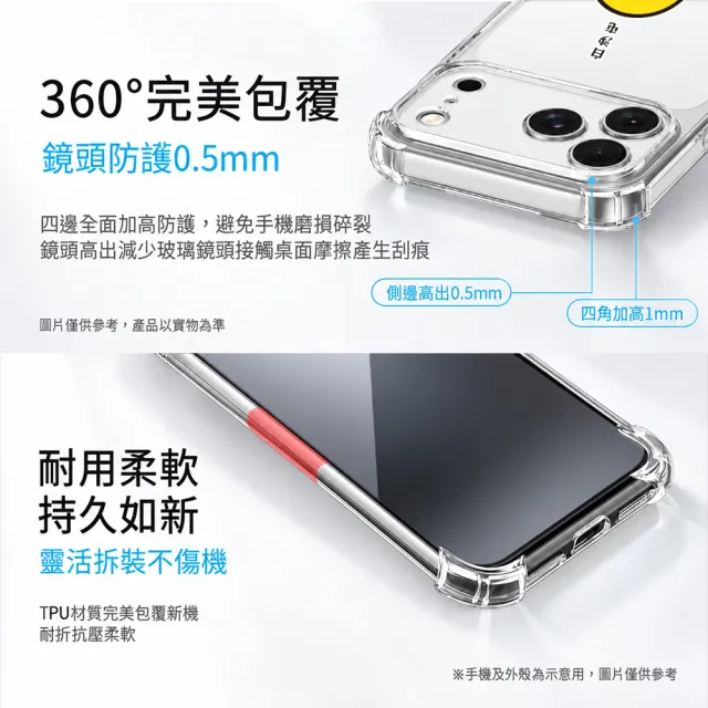 【Apple】iPhone 18 Pro(512G/6.3吋)(白沙屯透明防摔殼組)