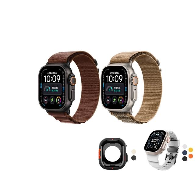 JTLEGEND錶殼錶帶組【Apple】Apple Watch Ultra 4 GPS+Cellular 49mm(鈦金屬錶殼搭配高山錶環)