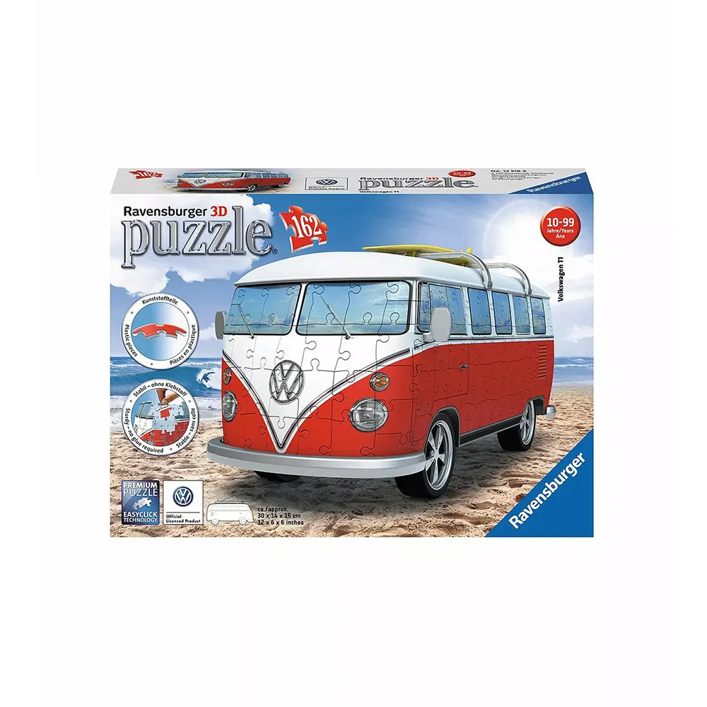 【Ravensburger】維寶3D拼圖 福斯T1 162片