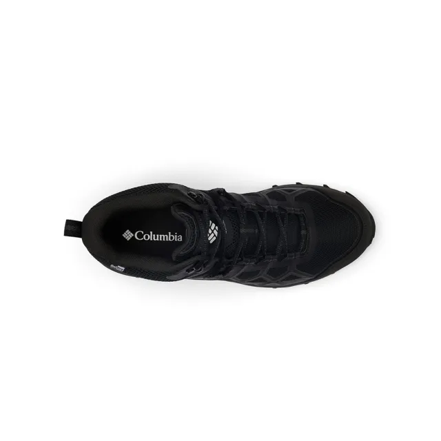 【Columbia 哥倫比亞】男款-OD防水健行鞋(寬楦)-PEAKFREAK™ 3 MID OUTDRY™ WIDE-黑色(UBI10510BK/KF)
