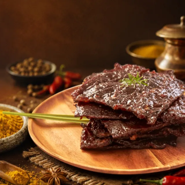【BEE CHENG HIANG 美珍香】現烤咖哩牛肉乾300g
