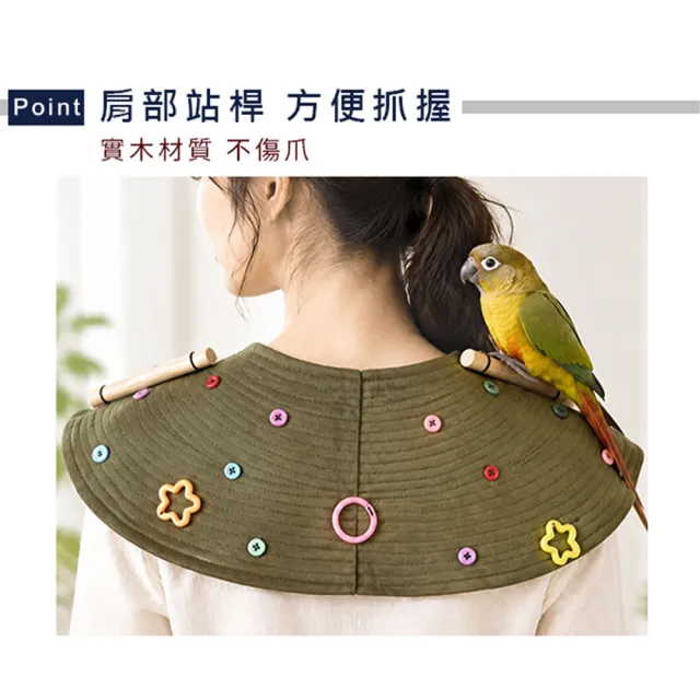 【Truly House】鸚鵡披風訓練墊 養鳥 遛鳥 鸚鵡 老鷹 手養鳥