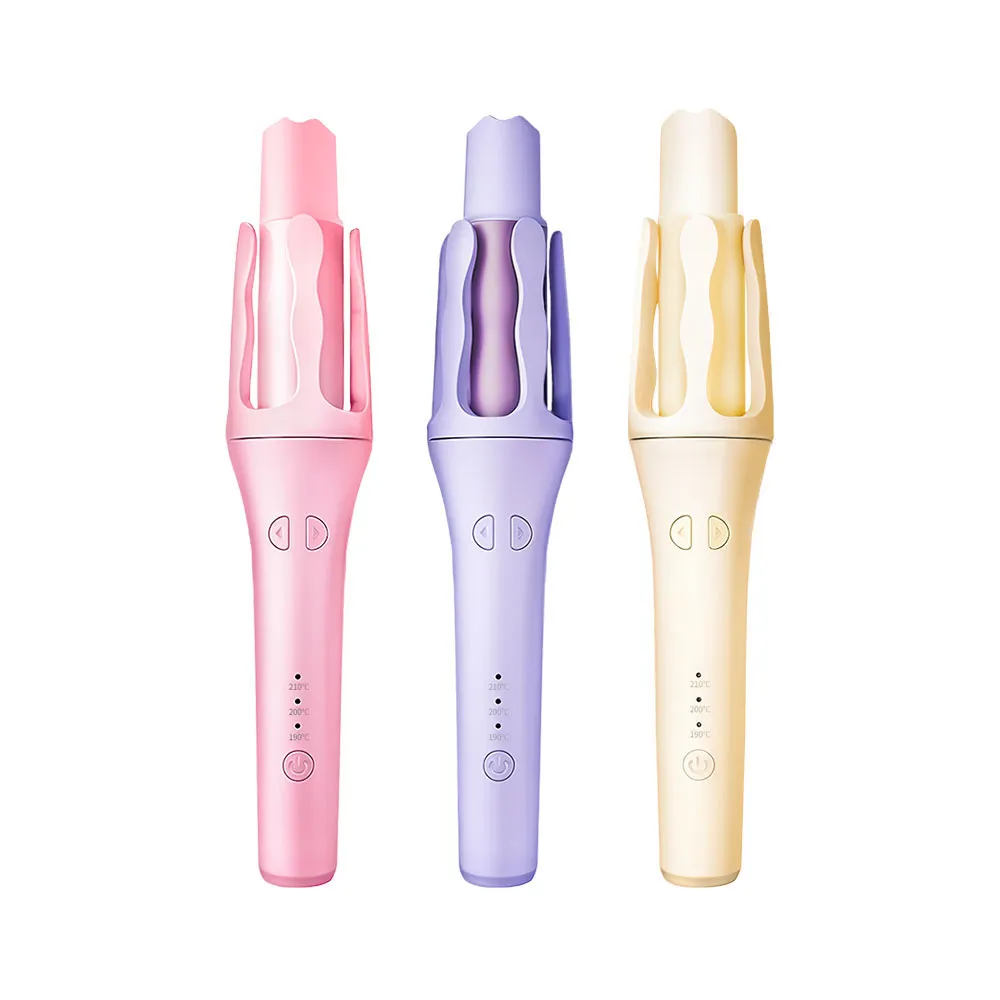 【FJ】32MM國際電壓水潤負離子溫控自動捲髮棒RZ9(造型器 捲髮器 捲髮棒 電捲棒 負離子 懶人 全電壓)