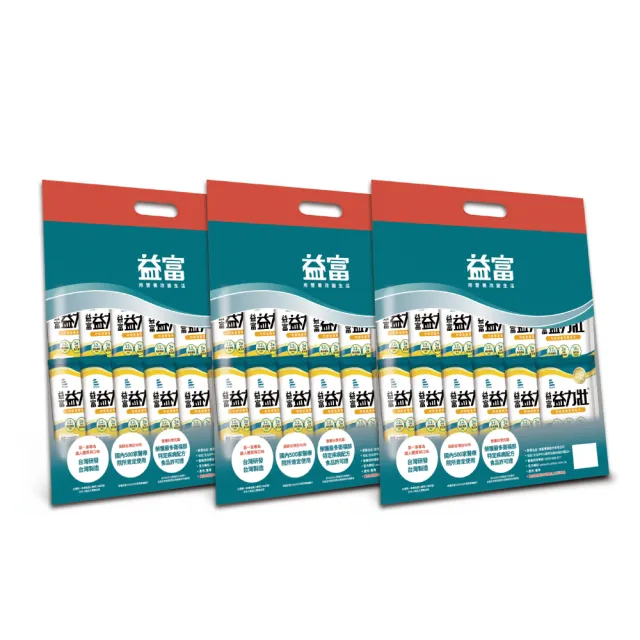 【益富】益力壯營養均衡配方 方便包 56g*24入*3袋(高蛋白)