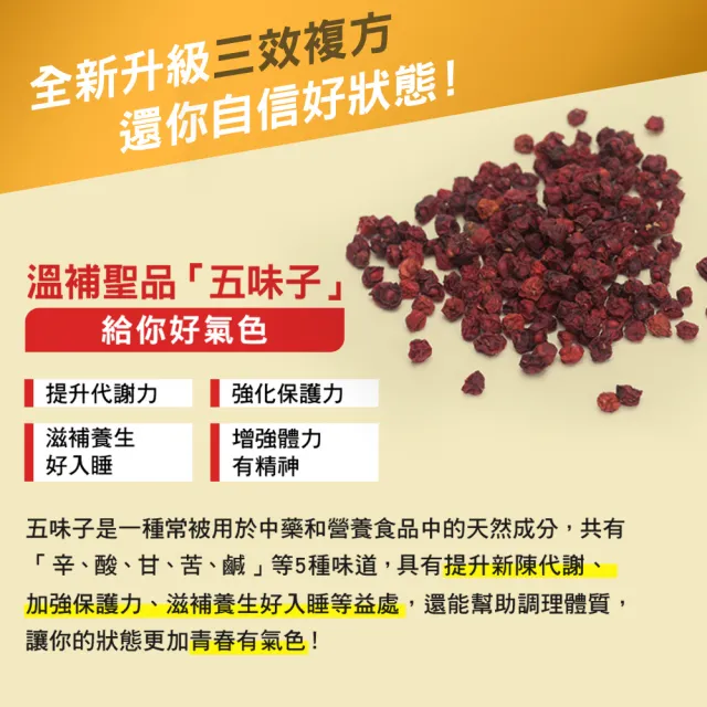 【白蘭氏】官方直營 五味子芝麻錠 濃縮精華配方 8瓶(共480錠 芝麻素 維生素E 助睡眠)