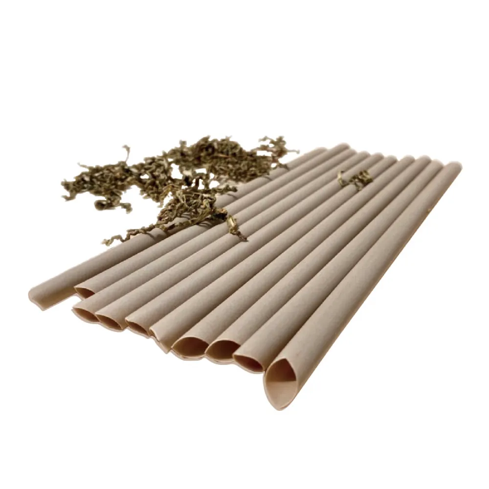 【CLEAN 克林】箱售6mm台灣茶吸管(茶纖維吸管 現貨 茶吸管 斜口吸管 環保餐具 環保吸管 可分解 吸管)