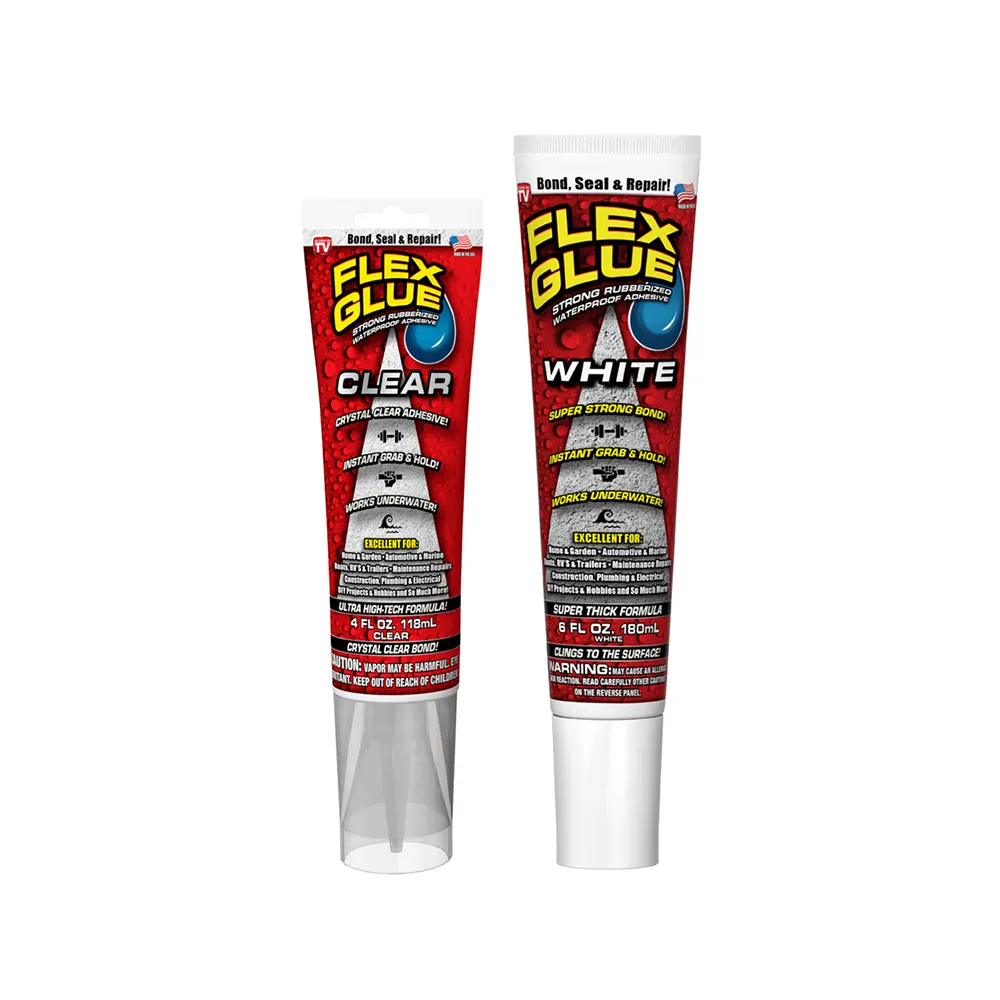 【FLEX SEAL】FLEX GLUE 飛速大力固化膠 多色澤(防水黏固／手擠式)