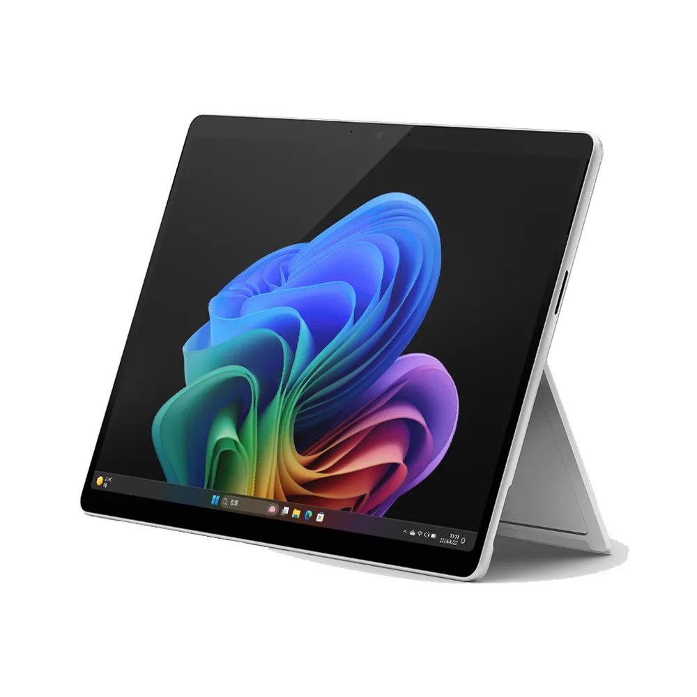 【Microsoft 微軟】鍵盤蓋+2024組★Surface Pro-13吋 輕薄觸控 AI筆電-白金(第11版/X Plus/16G/256G/W11)