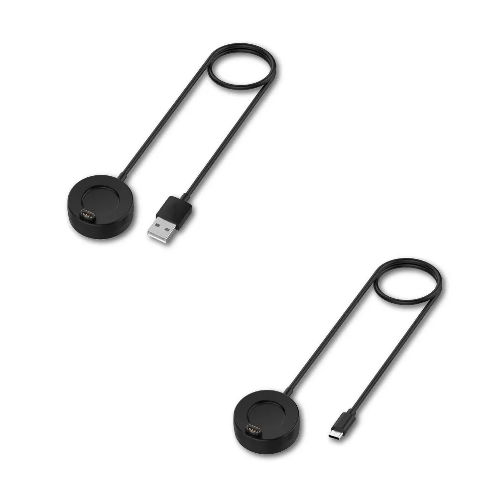 【GOLDEN SHIELD】Garmin 充電線轉接頭 USB Type-C 圓盤充電座 智慧手錶 充電線 充電器 Venu Fenix
