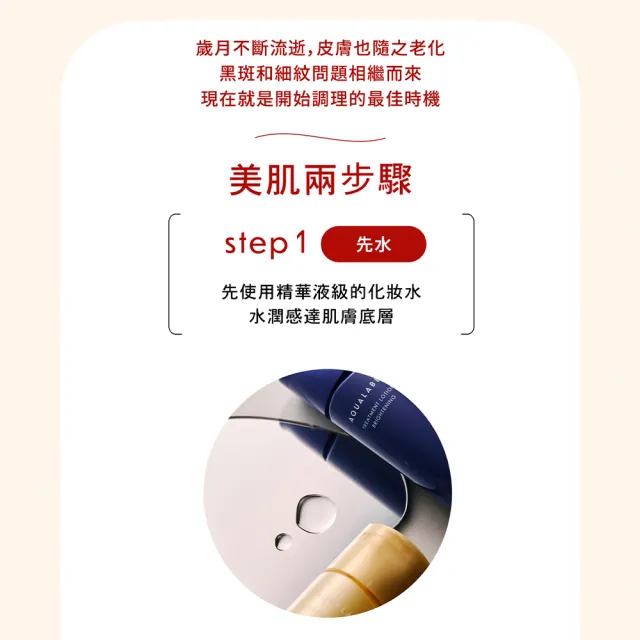 【AQUALABEL】全能5D緊緻精華乳130ml 2入組(潤澤/極潤)