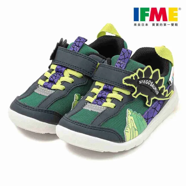 【IFME】童鞋 小童段 中童 恐龍系列 運動鞋 慢跑鞋(IF20-632011)