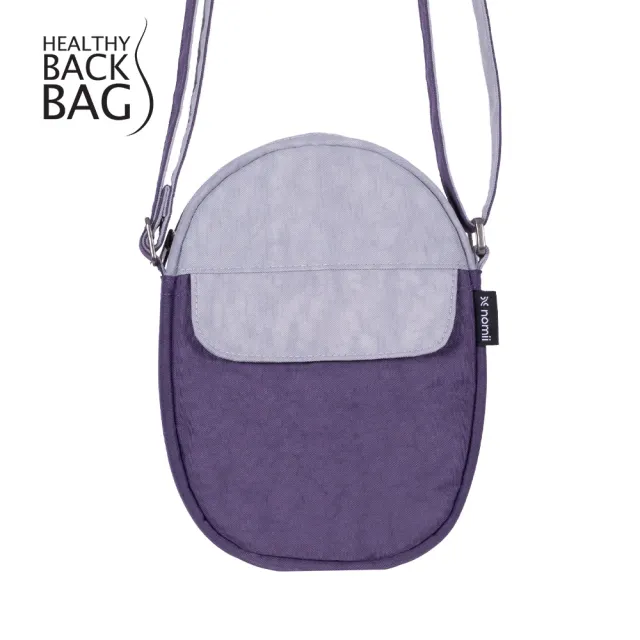 【HEALTHY BACK BAG】官方直營-季節限定 SEASONALS POCKET 斜背包-銀河紫 側背包 斜背包 小包 隨身包
