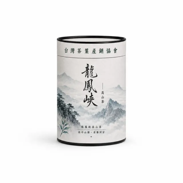 【台灣茶葉產銷協會】龍鳳峽高山茶 1入組|罐裝4兩