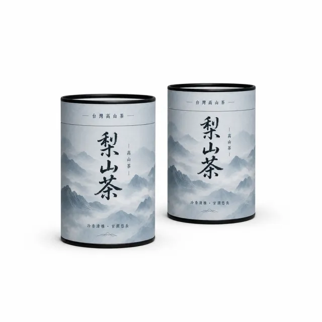 【台灣茶葉產銷協會】梨山茶 2入組|罐裝4兩