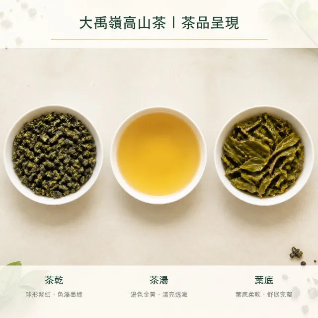 【台灣茶葉產銷協會】大禹嶺高山茶 3入組｜罐裝4兩