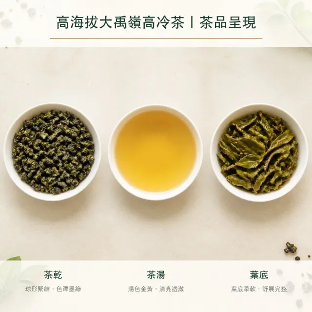 【台灣茶葉產銷協會】高海拔大禹嶺高冷茶 2入組｜罐裝2兩