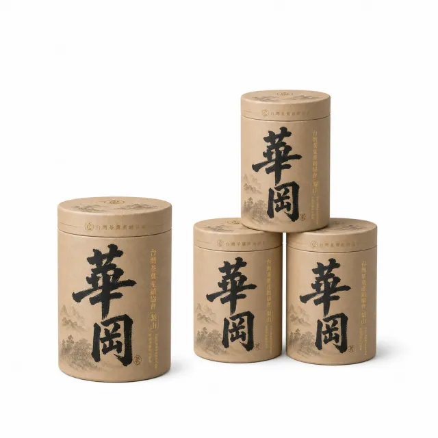 【台灣茶葉產銷協會】華岡高冷茶 4入組｜罐裝2兩
