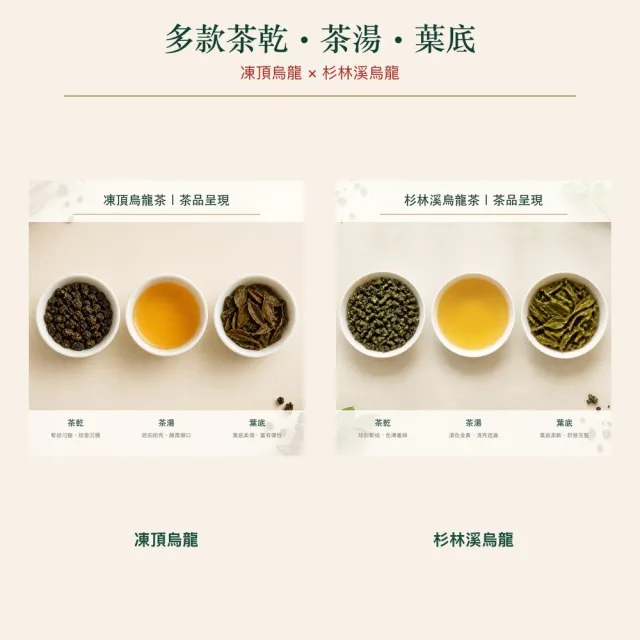 【台灣茶葉產銷協會】凍頂烏龍茶4兩＋杉林溪烏龍茶2兩 雙茶3入組｜罐裝(2+1)