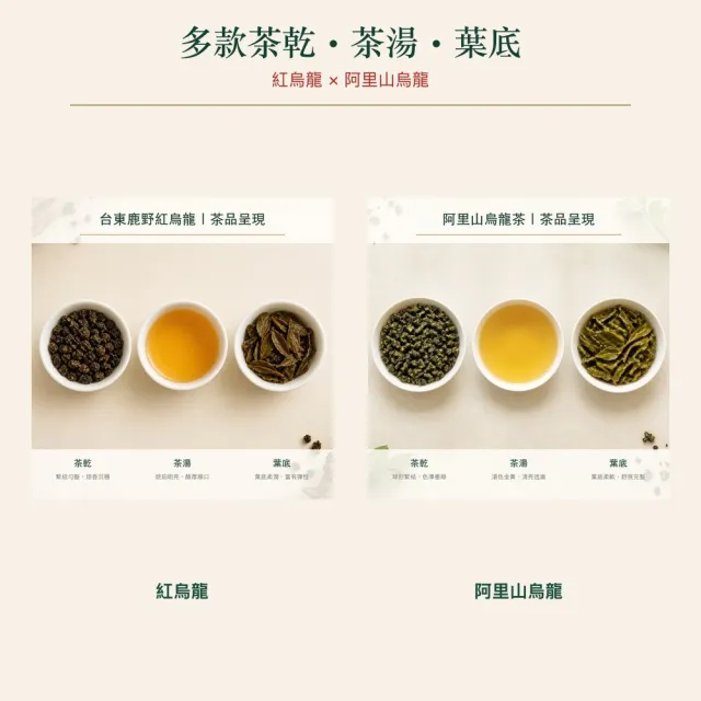 【台灣茶葉產銷協會】紅烏龍＋阿里山 雙茶3入組｜罐裝4兩(1+2)