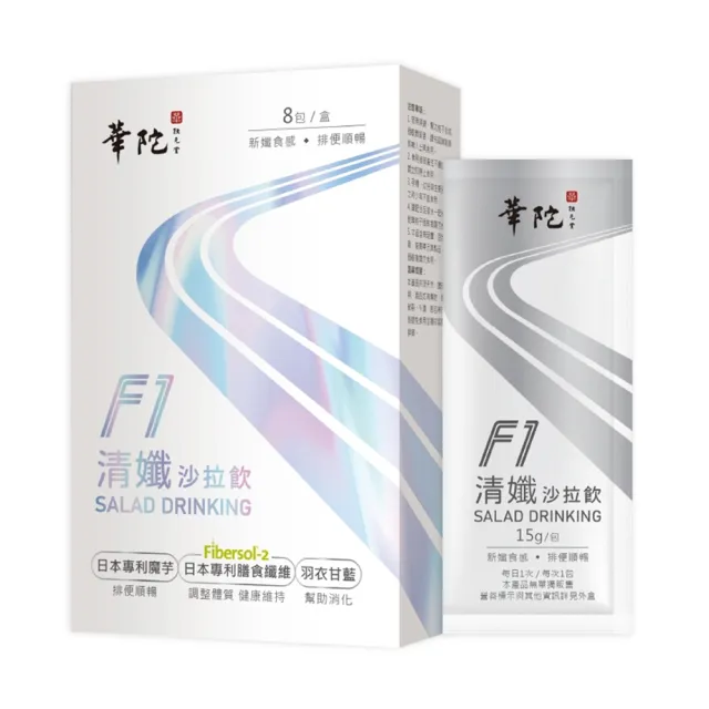 【RELIVE】華陀扶元堂 F1清纖沙拉飲*4盒