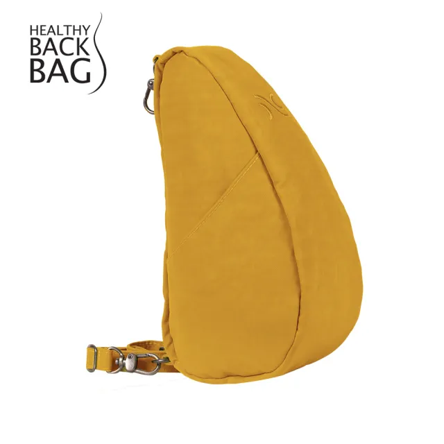 【HEALTHY BACK BAG】官方直營-基本款 TEXTURED NYLON BAGLETT 斜背包-蜂巢黃 男側背包 女側背包 小包