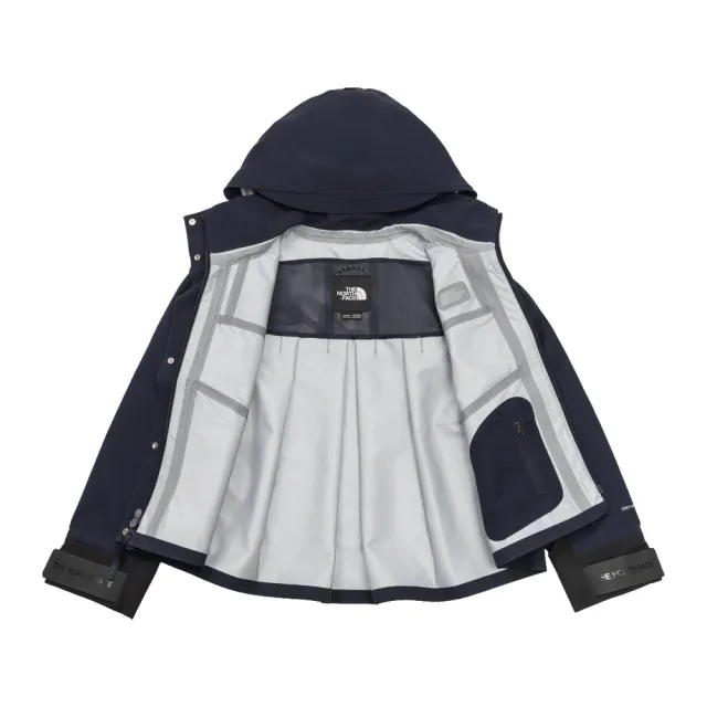 【The North Face】北面UE女款黑色DRYVENT防水衝鋒衣｜8HWETL6
