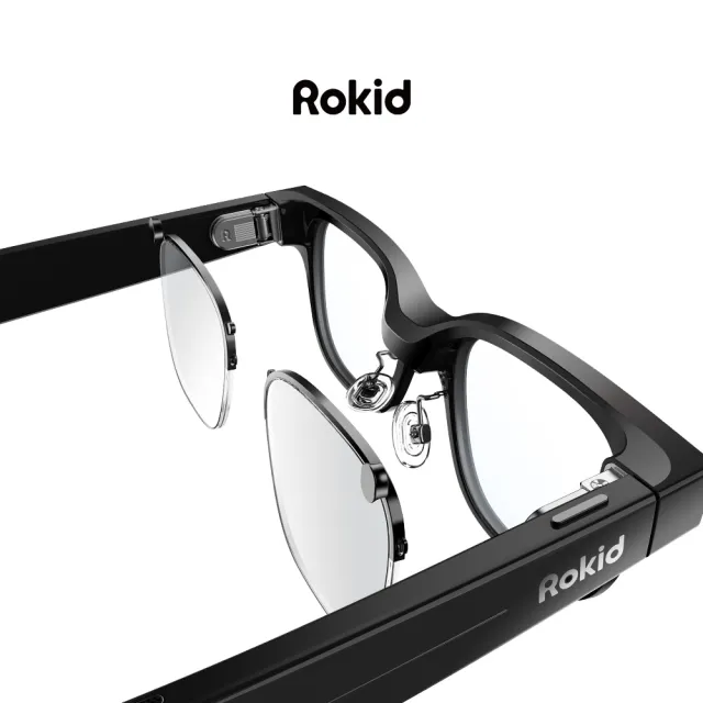 【Rokid】智能眼鏡優惠組(充電膠囊)