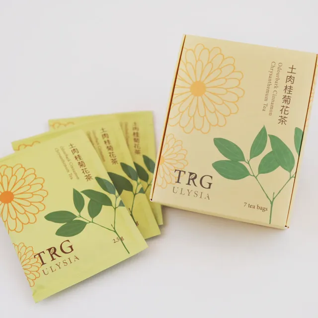 【ULYSIA】歐麗雅 新品上市 土肉桂菊花茶3盒送3包(無咖啡因/零加糖) 中秋伴手禮 無糖茶 台灣製
