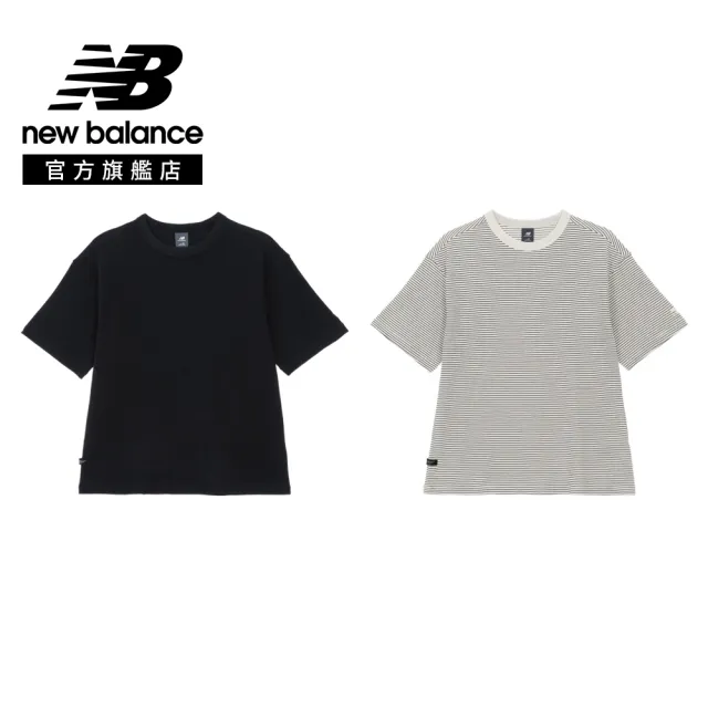 【NEW BALANCE】NB 薄針織短袖上衣_男性_黑/深灰色任選_MT6249HABK_MT6249HADNS (亞版 版型正常)