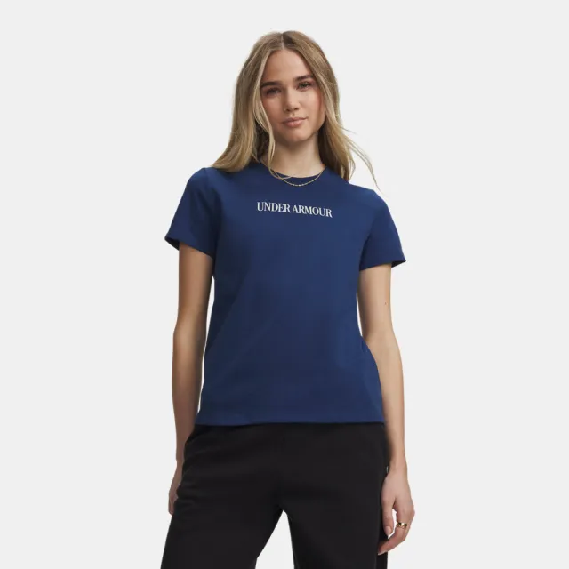 【UNDER ARMOUR】UA 女 HWT Script 短袖T-Shirt_6013654-997