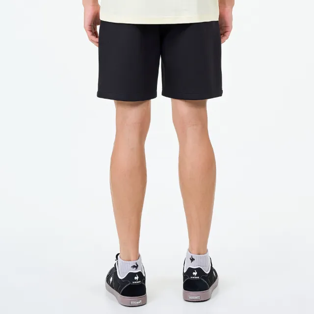 【LE COQ SPORTIF 公雞】針織運動短褲 男款 2色 LWY81075
