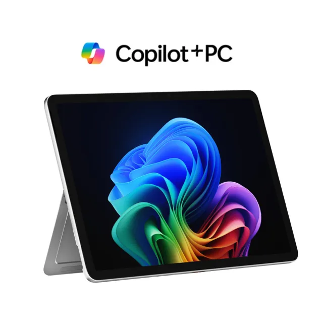 【Microsoft 微軟】鍵盤蓋+筆組★Surface Pro 12吋 輕薄觸控 AI筆電-白金(X Plus/16G/512G/W11)