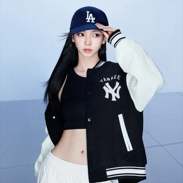 【MLB】經典羊毛外套 棒球外套 Varsity系列 紐約洋基隊 (3AJPV0364-50BKS)