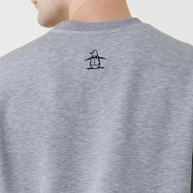 【Munsingwear】企鵝牌 男款灰色 網路獨家 經典大企鵝長袖上衣 MGYL2806