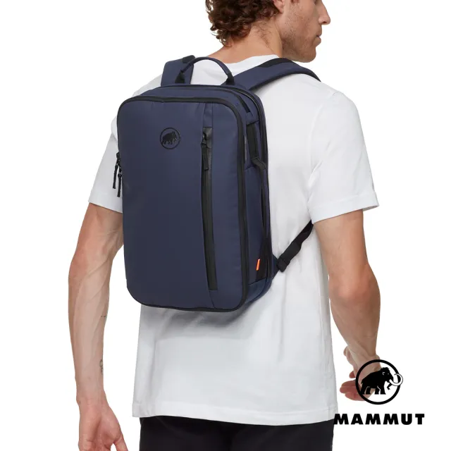 【Mammut 長毛象】Seon Transporter 15 休閒筆電後背包 15L 海洋藍 #2510-04191