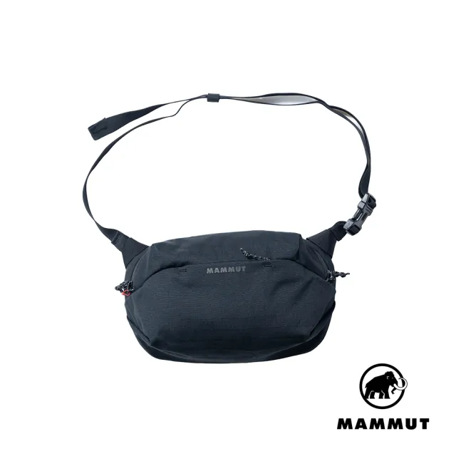 【Mammut 長毛象】Alto Waistpack 4 4L 防潑水可拆式隨身腰包 黑色 #2810-01510