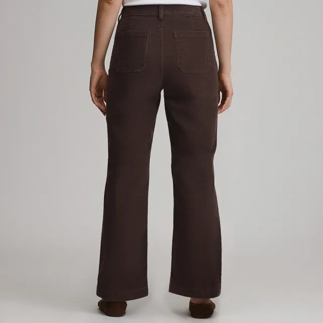 【Eddie Bauer】女性經典彈性燈芯絨長褲 E-5PNA-3111