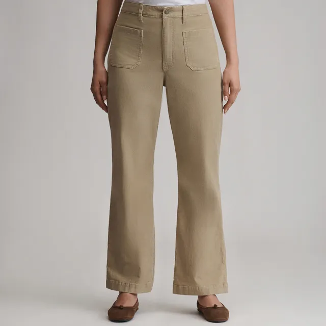 【Eddie Bauer】女性經典彈性燈芯絨長褲 E-5PNA-3111