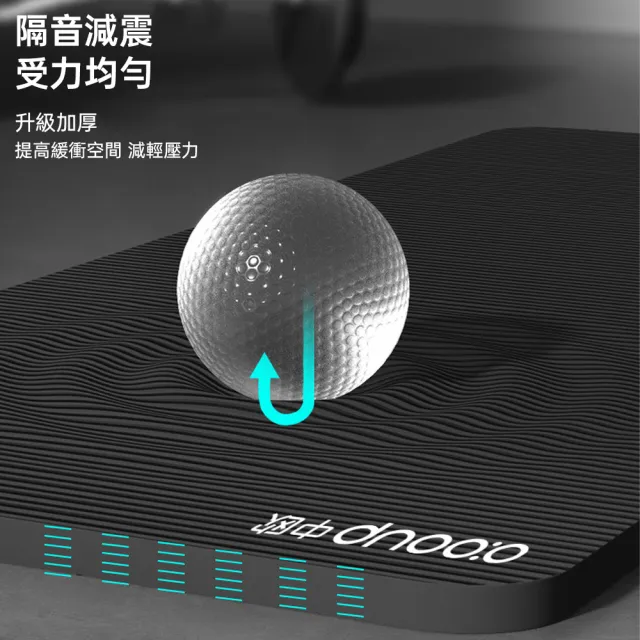 【艾嘉圖】瑜珈墊 運動墊 健身墊 跳繩墊 健身墊 防滑墊 靜音墊 隔音運動墊 鍛煉地墊子 加大加厚墊