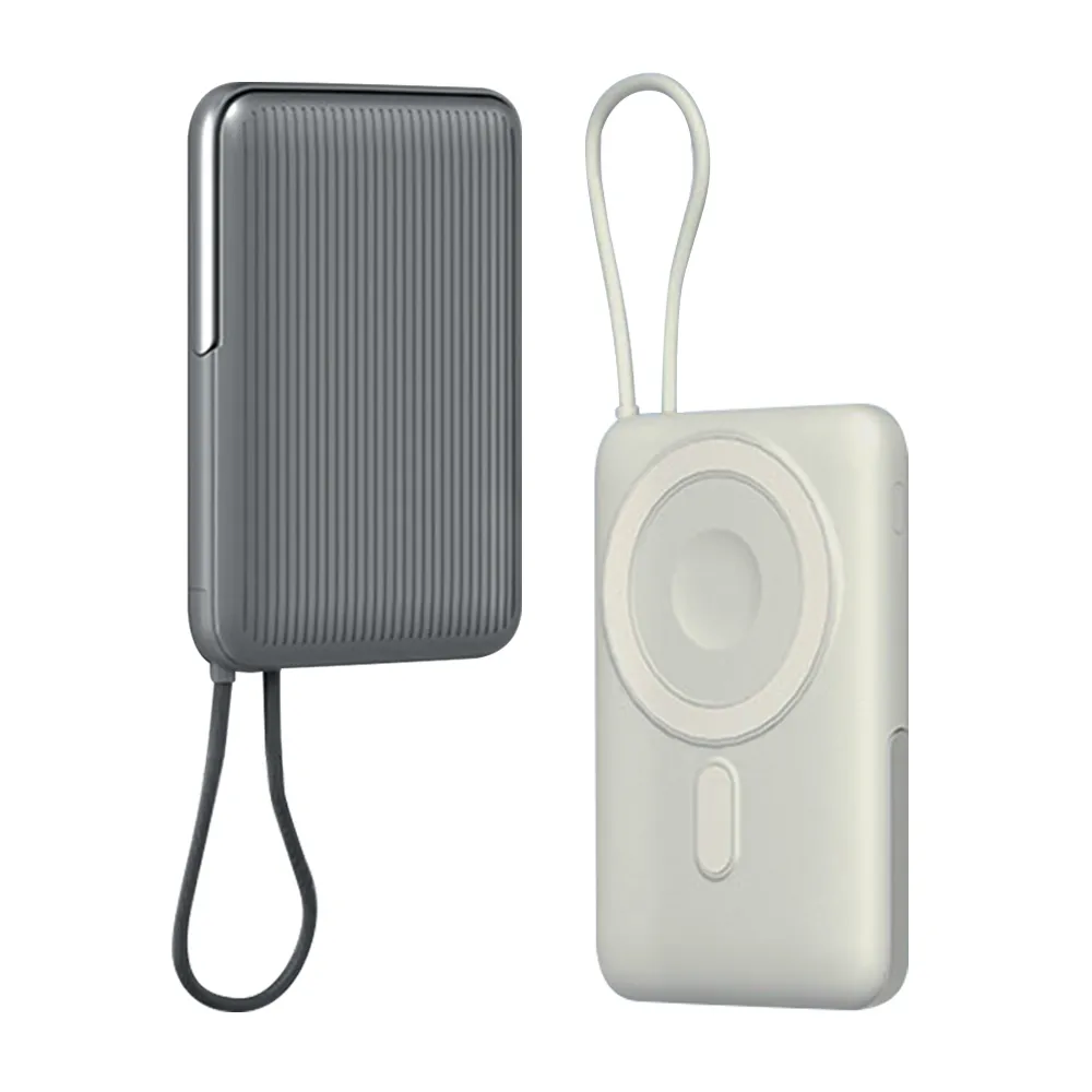 VOORCA PDB-570 行李箱造型行動電源 10000mAh 磁吸無線充+自帶線+PD快充(BSMI/NCC/中國3C)